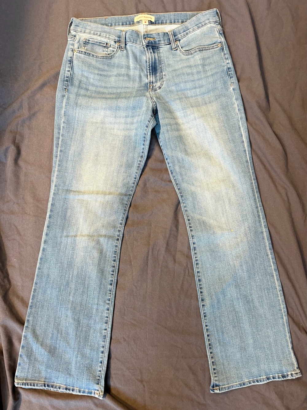Lucky Brand Sweet Mid Rise Boot Jeans 12/31A
